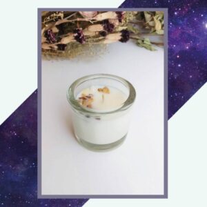 Silver Rune Crafts Mocha Latte kleine ronde raapzaadwas kaars