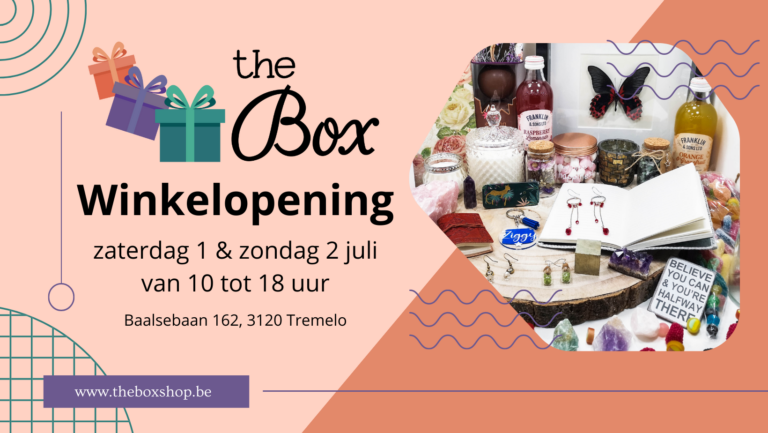 The Box wordt terug een stenen winkel
