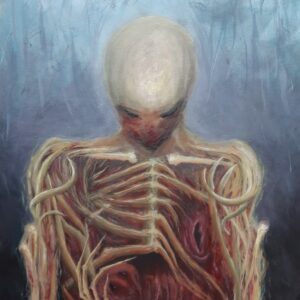 Schilderij "Hesitant Alien"