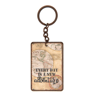 Sleutelhanger Every day is a new adventure