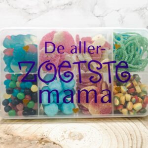 Moederdag snoepdoos "De allerzoetste mama" - Kies en mix