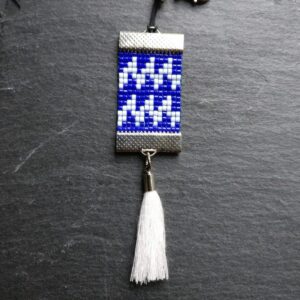 Sleutelhanger Waterman blauw-wit