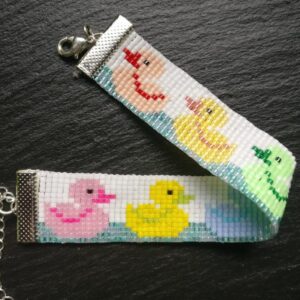 Eenden op water Miyuki armband