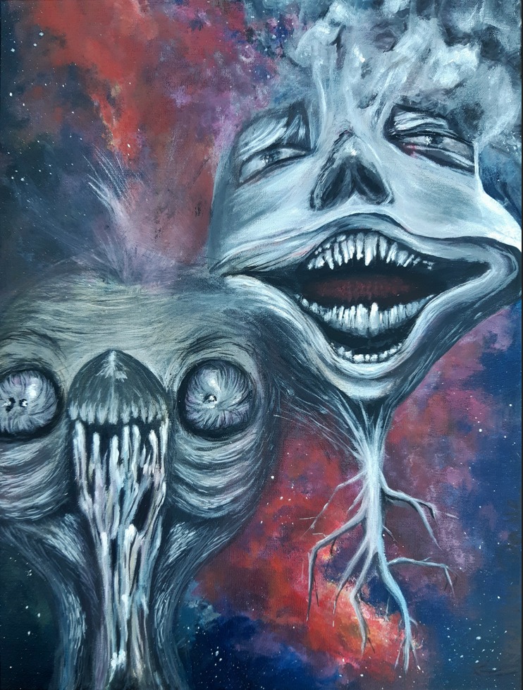 Schilderij "Madness"