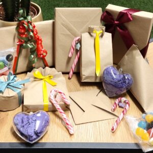 Workshop cadeaus inpakken