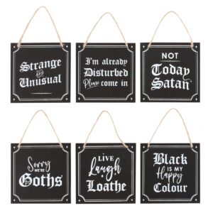 Gothic mini wandbord