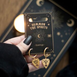Ouija planchette oorbellen