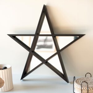 Pentagram spiegel schap