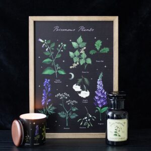 Poisonous Plants houten wandbord