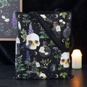 'Venom & Vines' tote bag